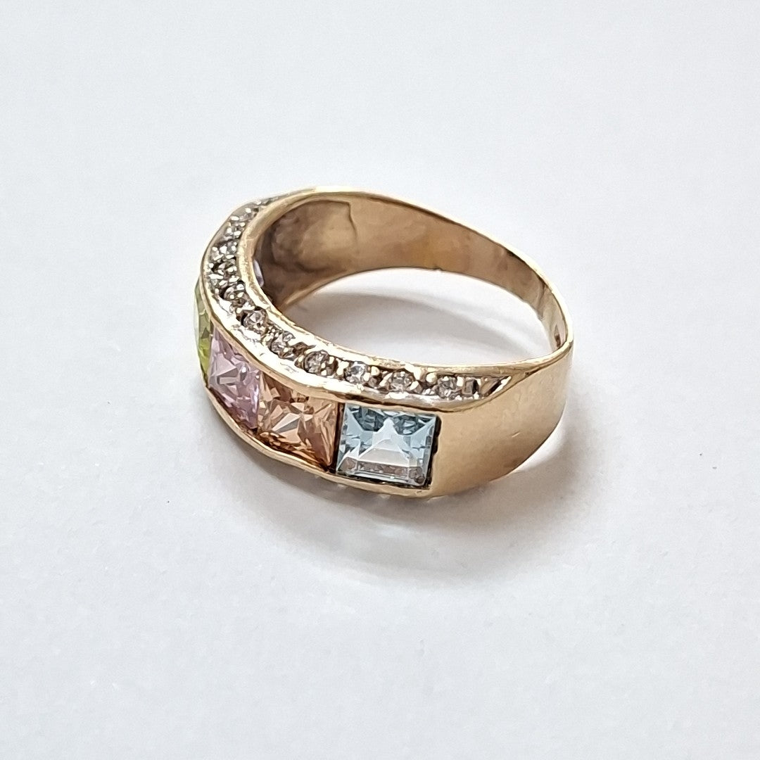 ANILLO ORO 10 K 4.6 GRMS (SEMINUEVO)