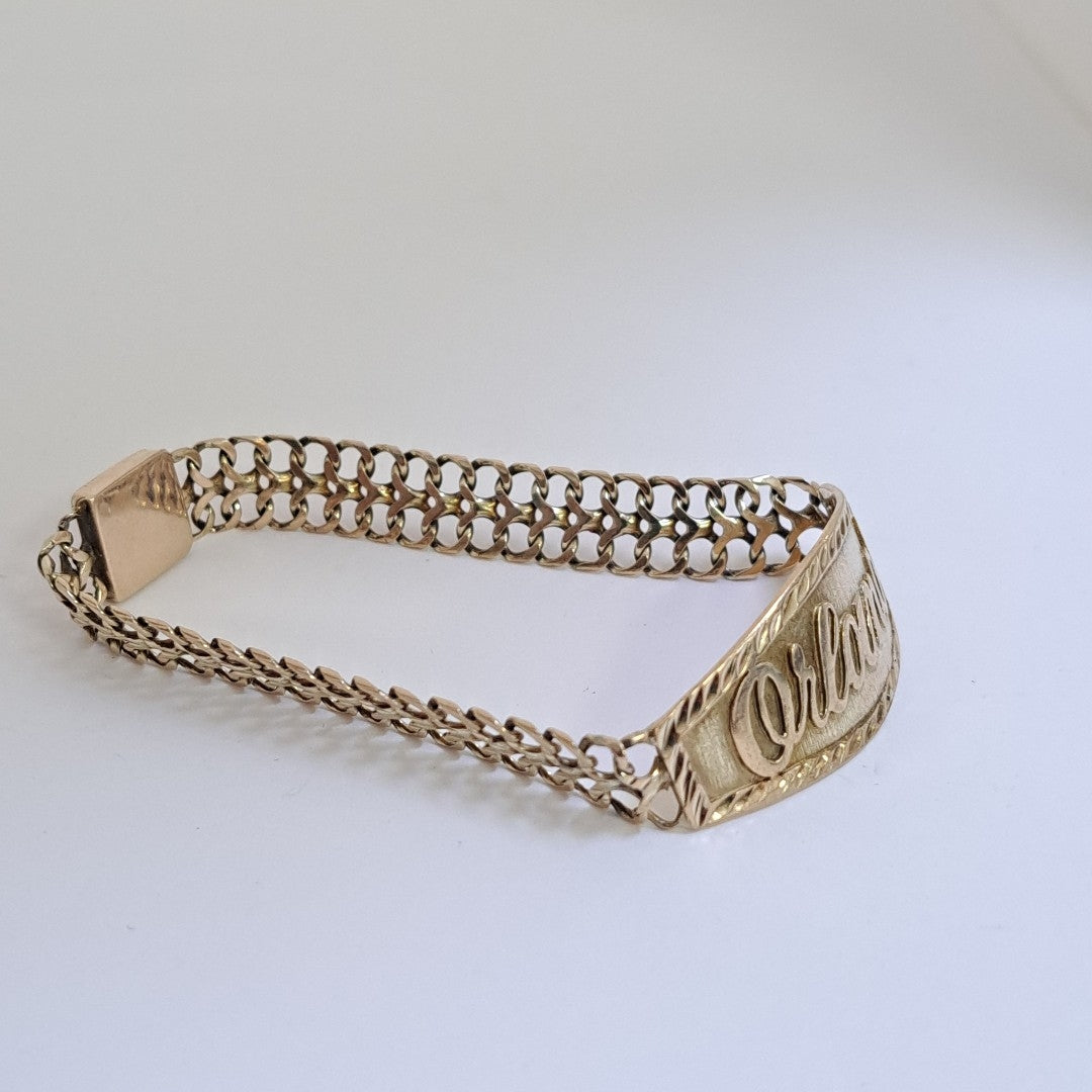 ESCLAVA ORO 8 K 13 GRMS (SEMINUEVO)