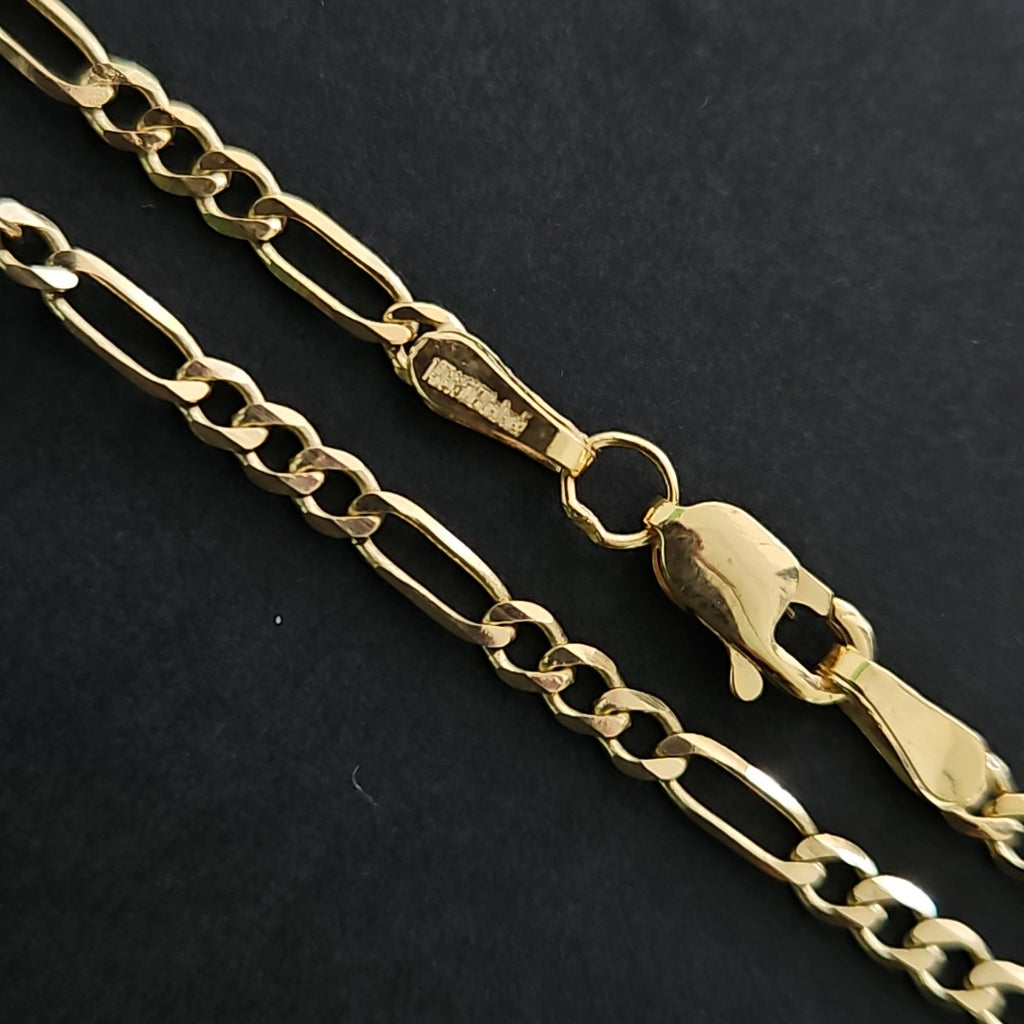 CADENA TEJIDO 3X1 14K 55 CM 5.2 GR (NUEVO)