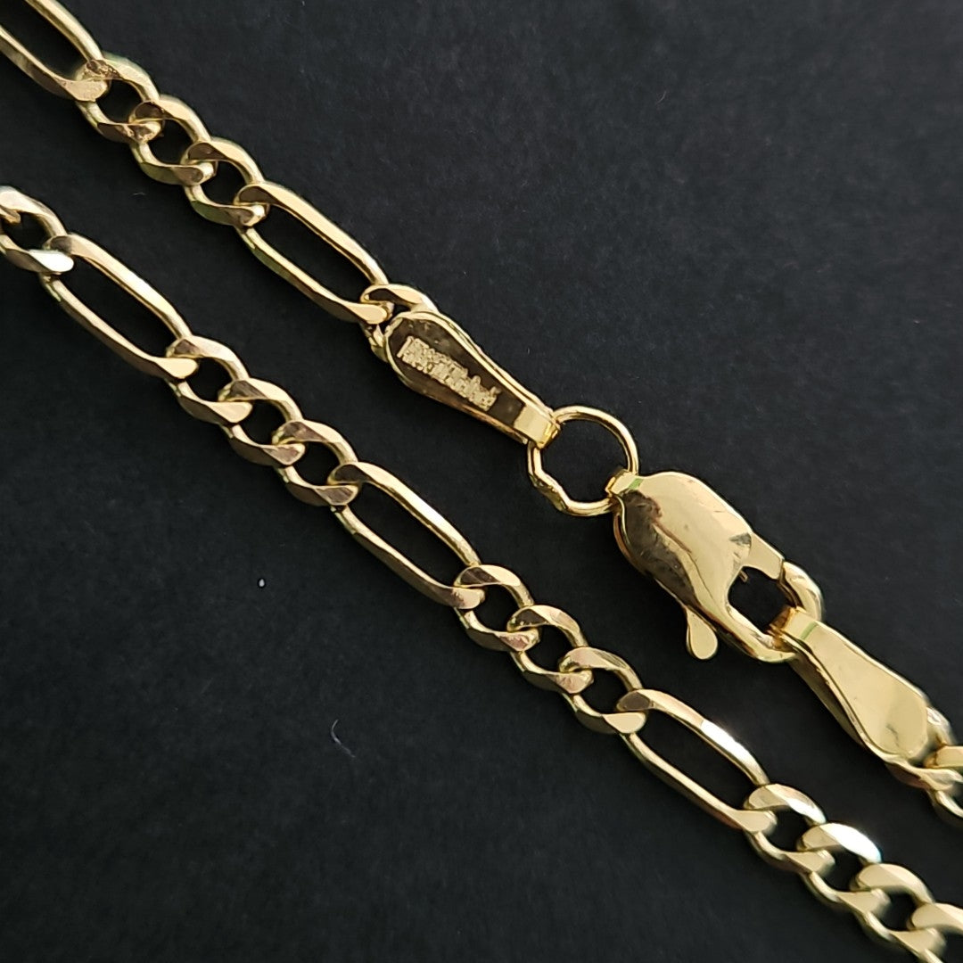 CADENA TEJIDO 3X1 14K 55 CM 5.2 GR (NUEVO)