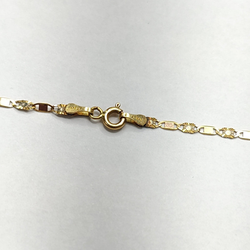 CADENA ORO 14 K 2.6 GRMS (SEMINUEVO)