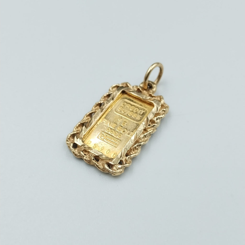 DIJE ORO 10 K 1,00 GRMS (SEMINUEVO)