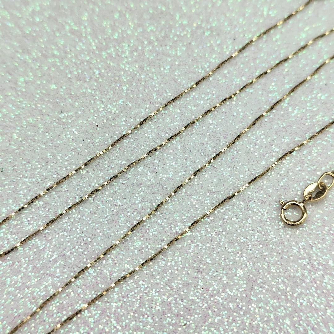 CADENA ORO 14 K 0,90 GRMS (SEMINUEVO)