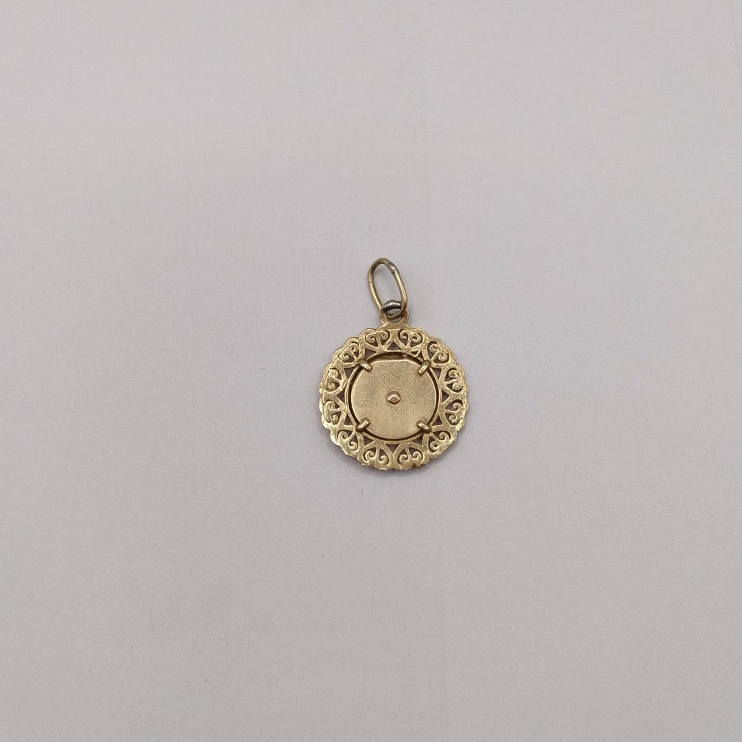 MEDALLA RELIGIOSA ORO 10 K 2.5 GRMS (SEMINUEVO)