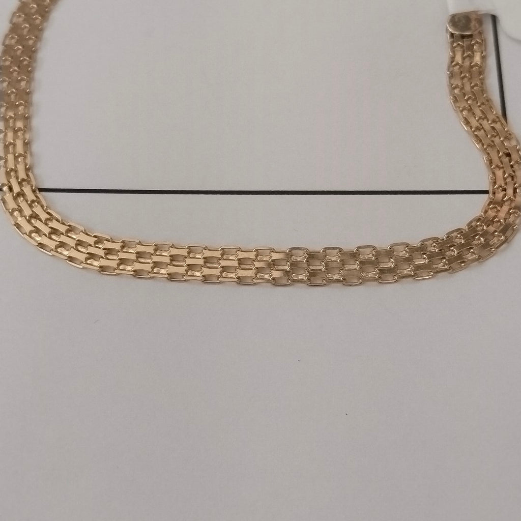 PULSERA ESPECIAL 10K 21 CM 4.4 GR (NUEVO)