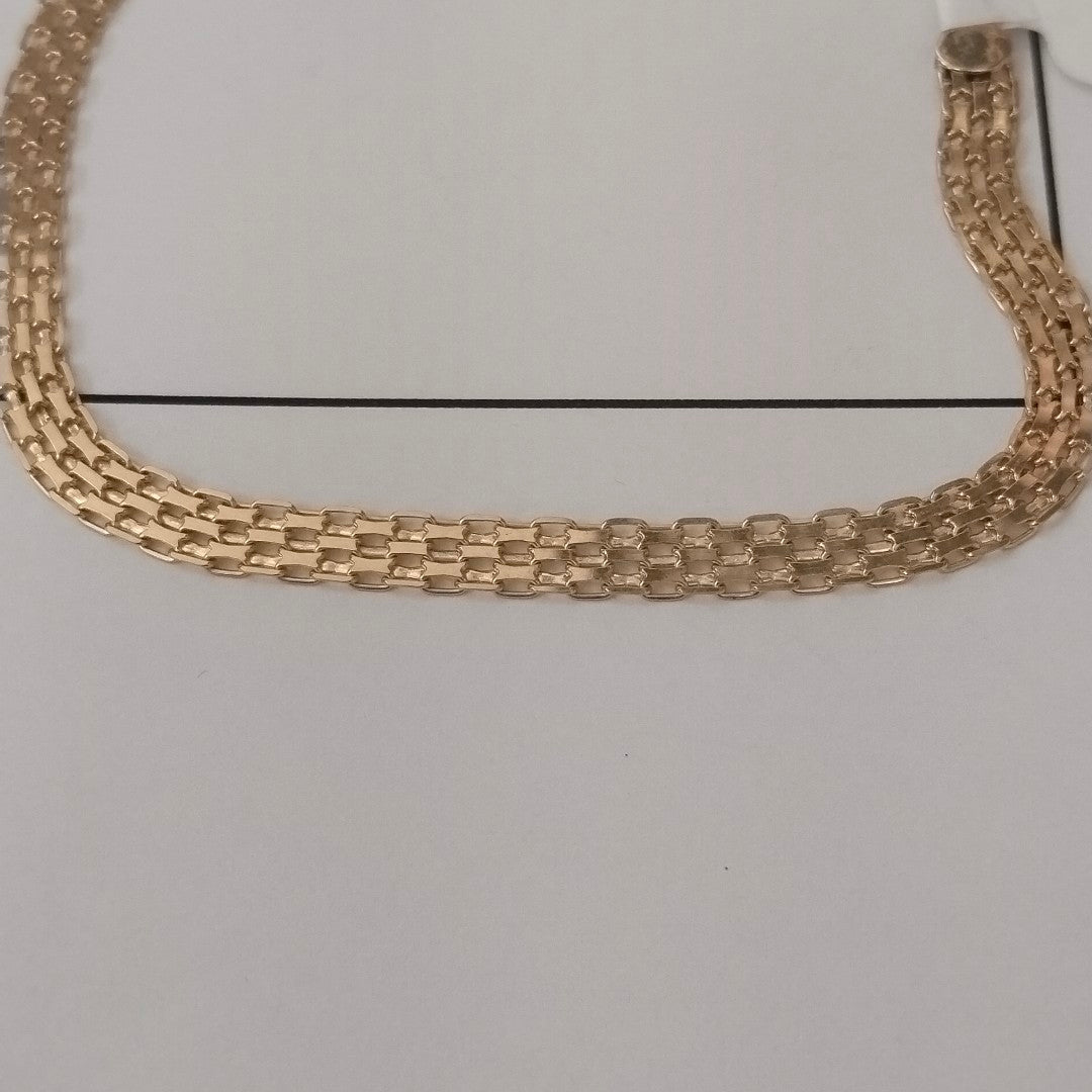 PULSERA ESPECIAL 10K 21 CM 4.4 GR (NUEVO)