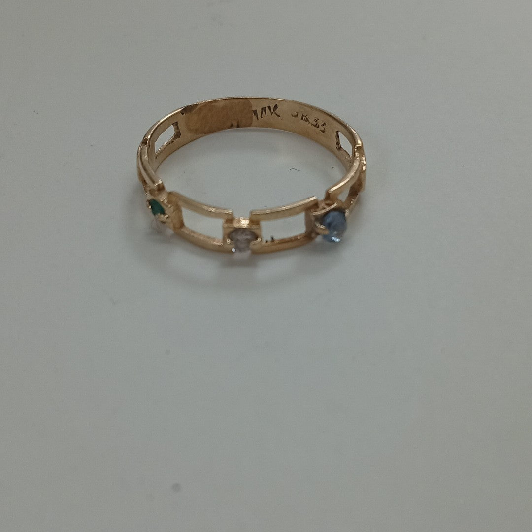 ANILLITO ORO 14 K 1.5 GRMS (SEMINUEVO)