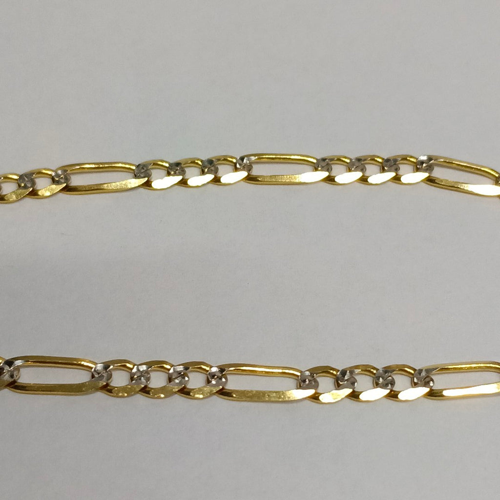 PULSERA 3X1 14K 21 CM 4.6 GR (NUEVO)