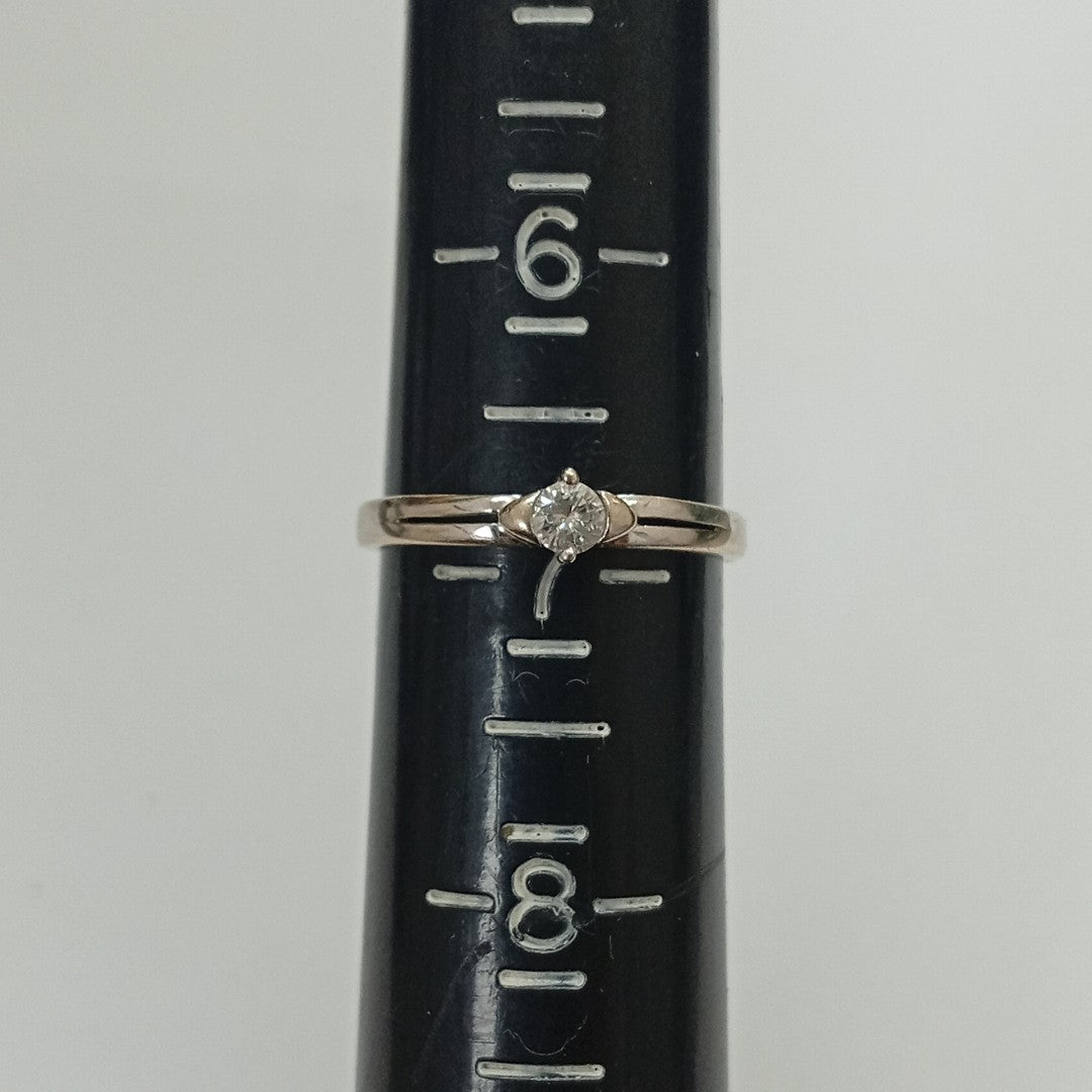 ANILLITO ORO BLANCO 14 K 1.7 GRMS (SEMINUEVO)