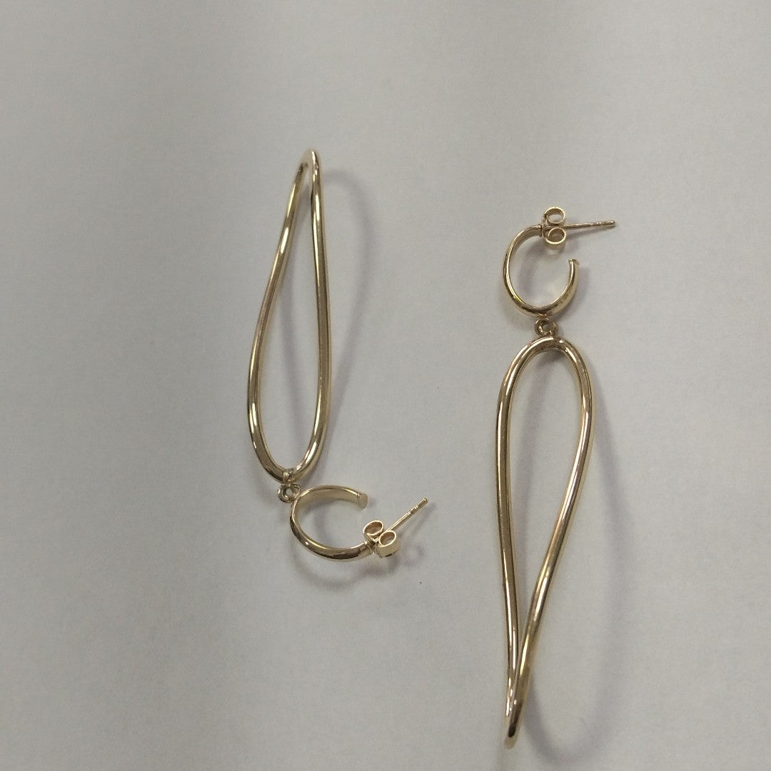 ARETES PAR ORO 10 K 2.3 GRMS (SEMINUEVO)