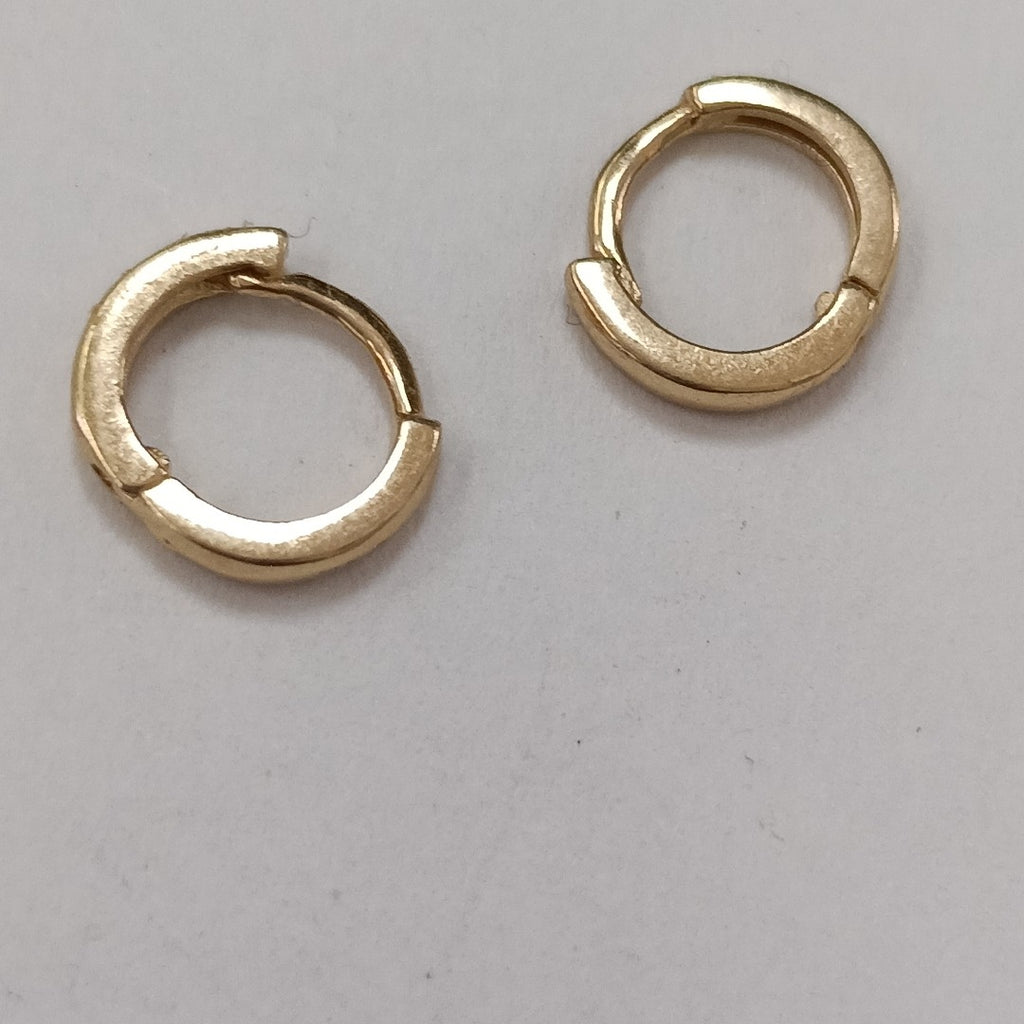 ARETES HUGGIE 14K 1.3 GR (NUEVO)