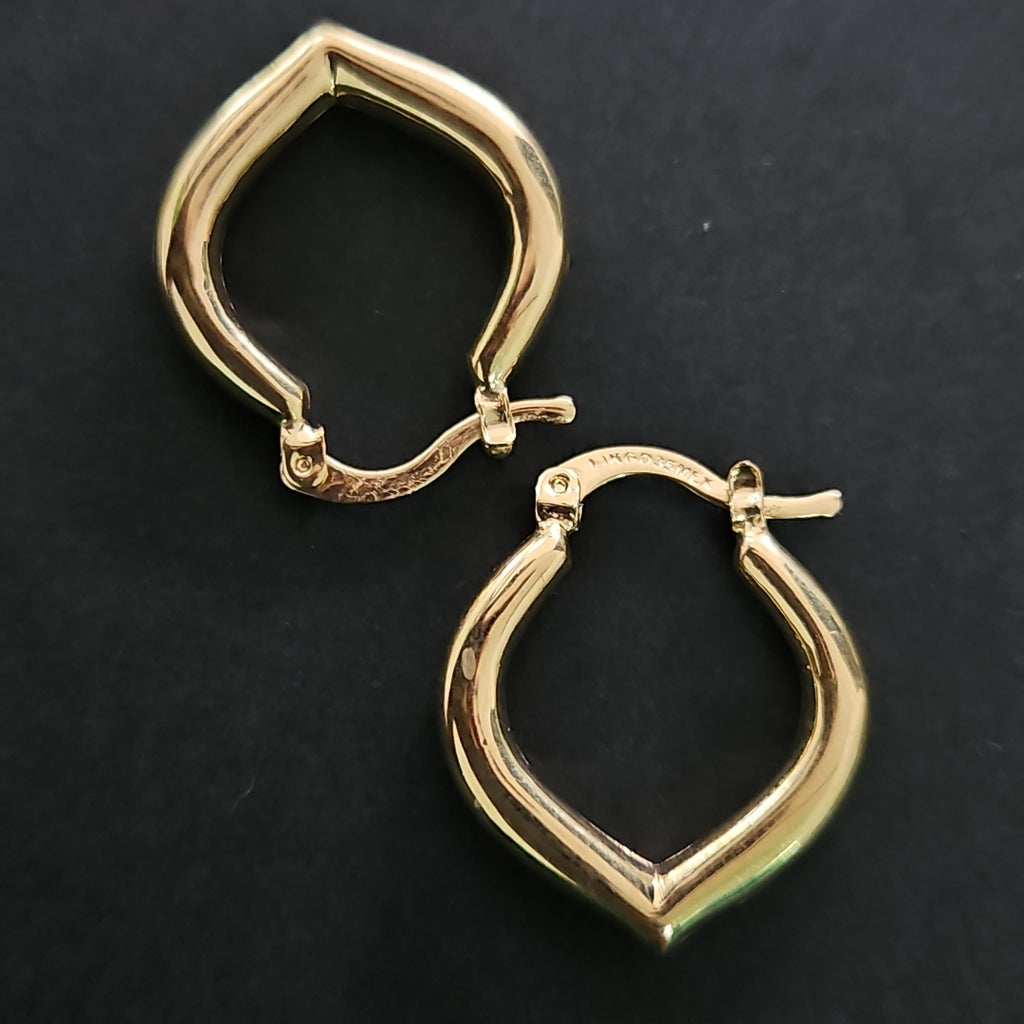 ARETES ARRACADAS 14K 2.2 GR (NUEVO)