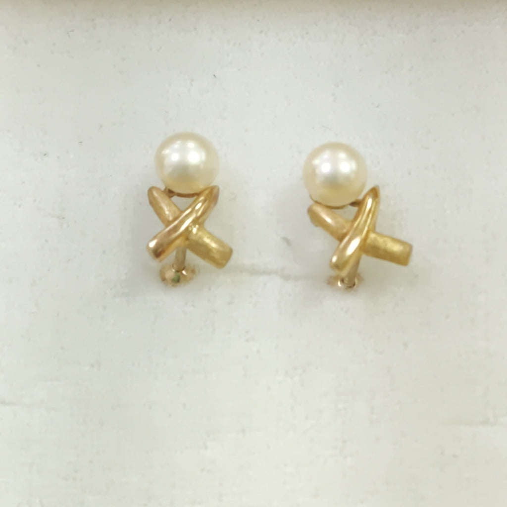 BROQUELES PAR ORO 14 K 1.5 GRMS (SEMINUEVO)