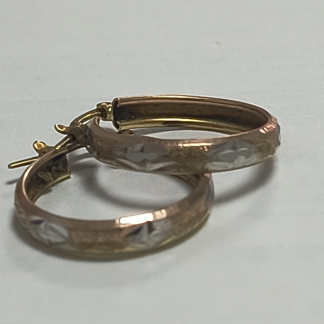 ARETES PAR ORO 14 K 2.2 GRMS (SEMINUEVO)