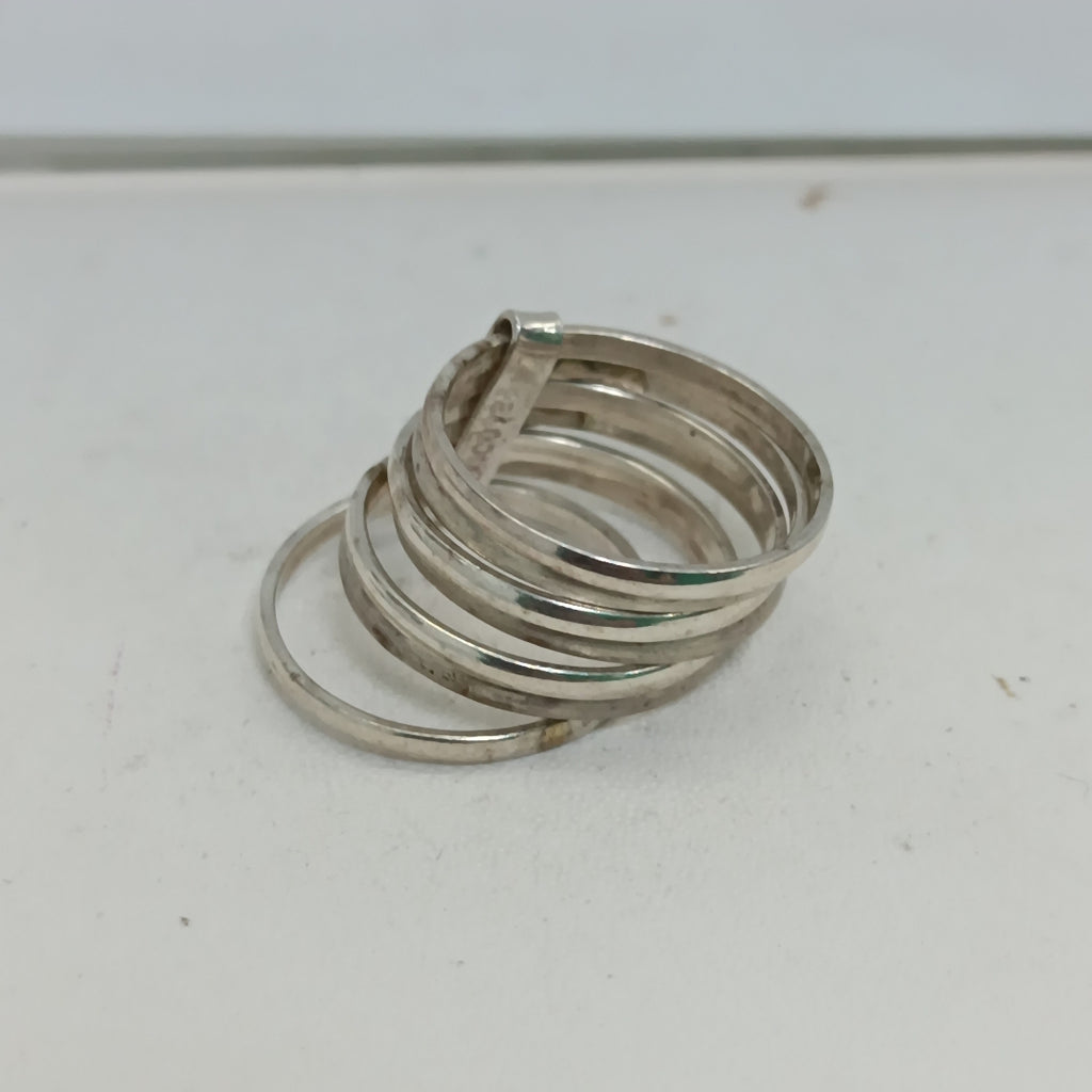 SEMANARIO DE ARGOLLAS PLATA 5,50 GRMS (SEMINUEVO)