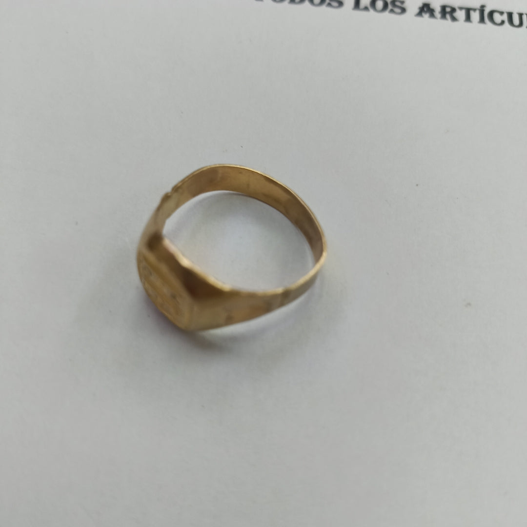 ANILLO ORO 18 K 4.7 GRMS (SEMINUEVO)