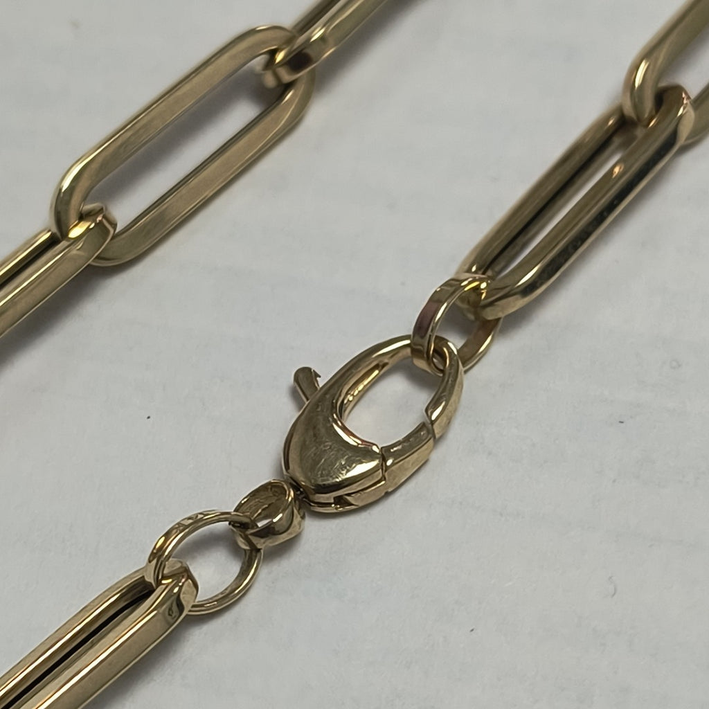 COLLAR ORO, ORO BLANCO 14 K 11.7 GRMS (SEMINUEVO)