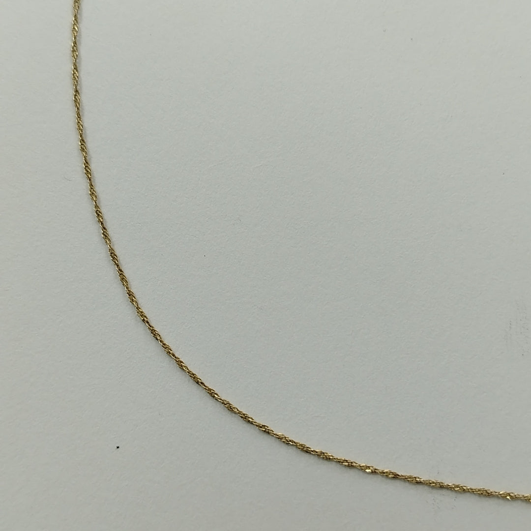 CADENA ORO 14 K 1,00 GRMS (SEMINUEVO)