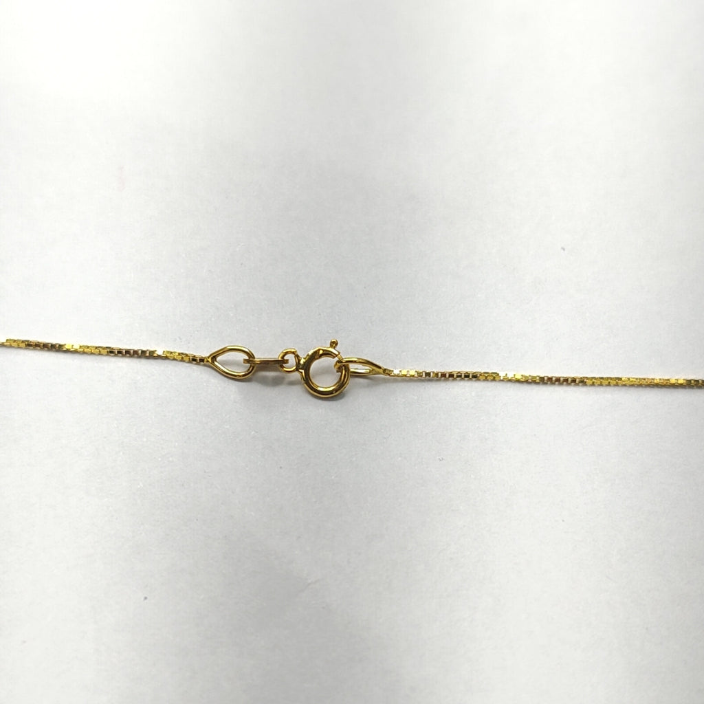 CADENA ORO 14 K 1.2 GRMS (SEMINUEVO)