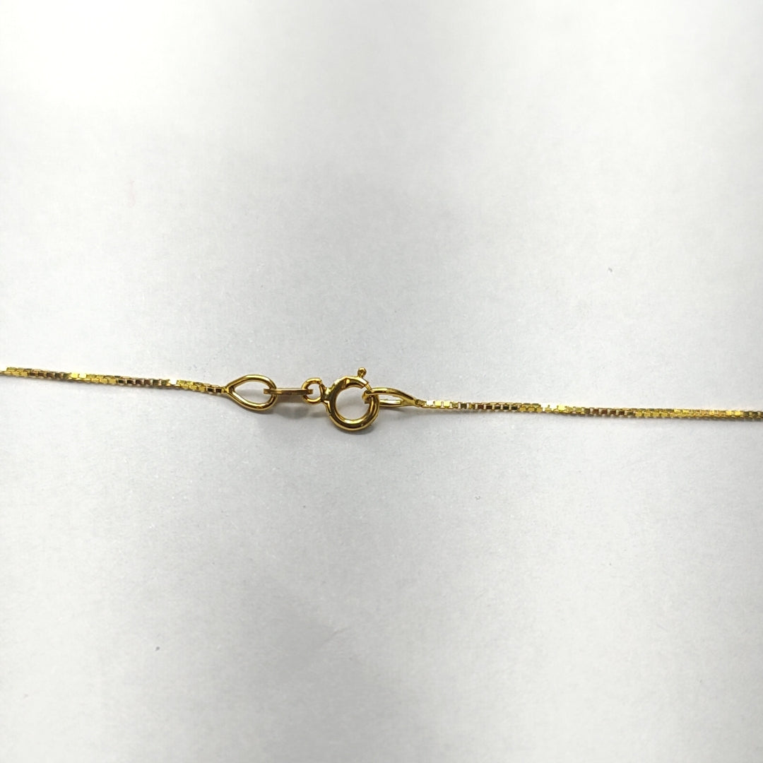 CADENA ORO 14 K 1.2 GRMS (SEMINUEVO)