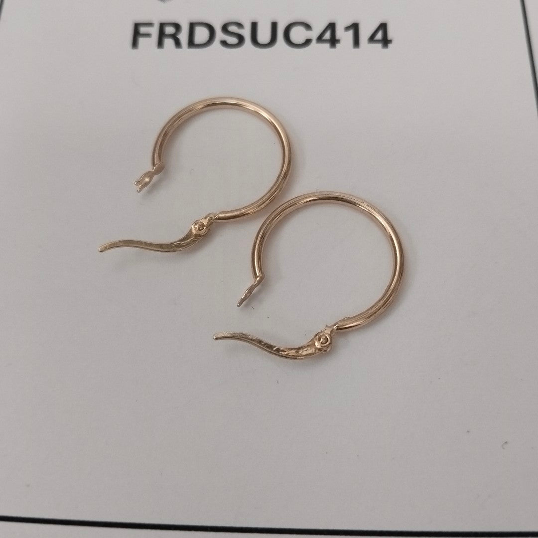 ARETES ARRACADAS 14K 1.3 GR (NUEVO)