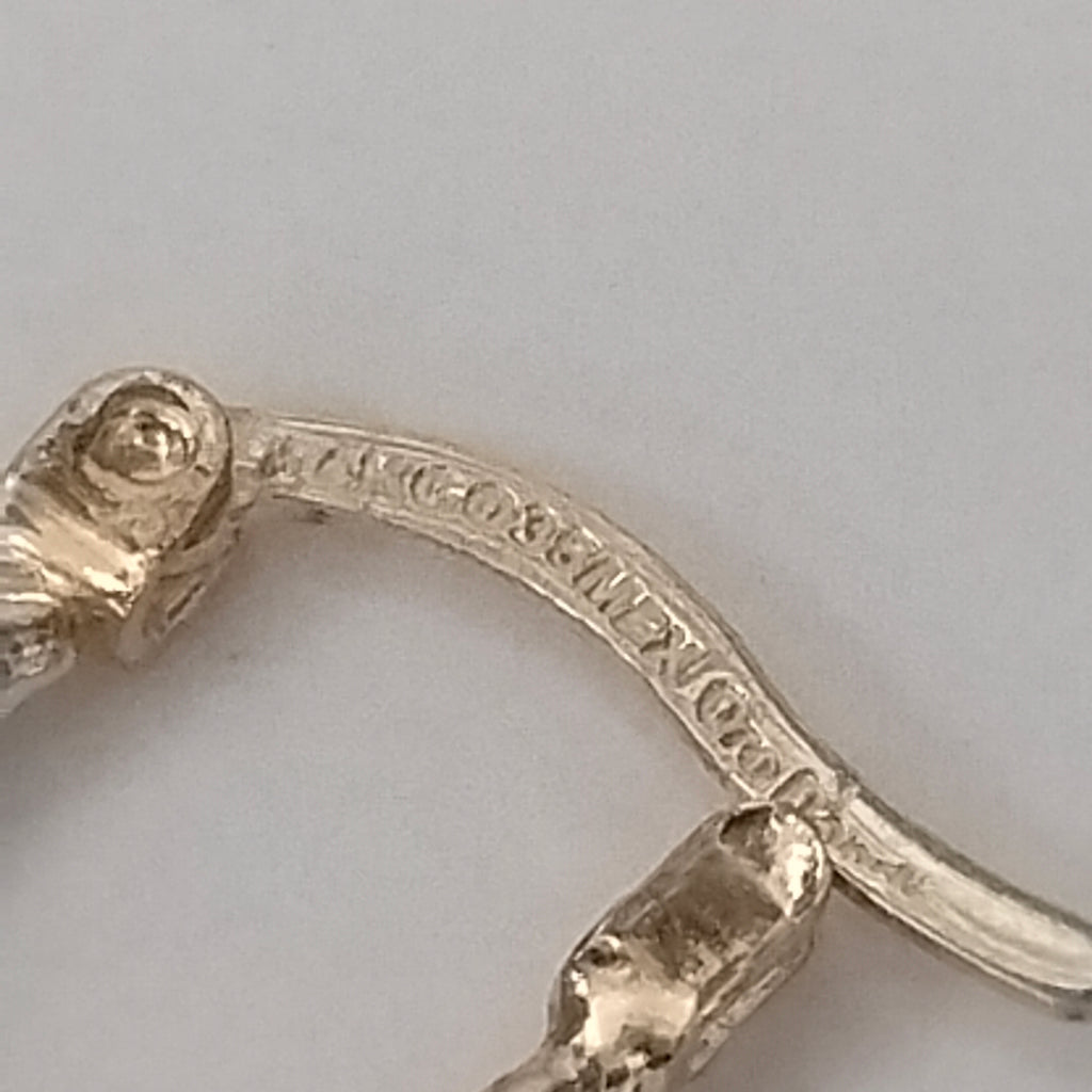 ARETES TEJIDO ARRACADA FACETADA 14K 1.2 GR (NUEVO)