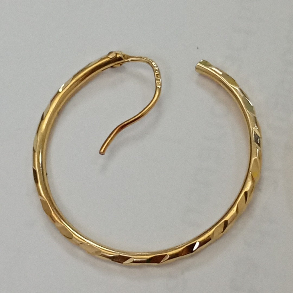 ARRACADAS PAR ORO 14 K 2.2 GRMS (SEMINUEVO)