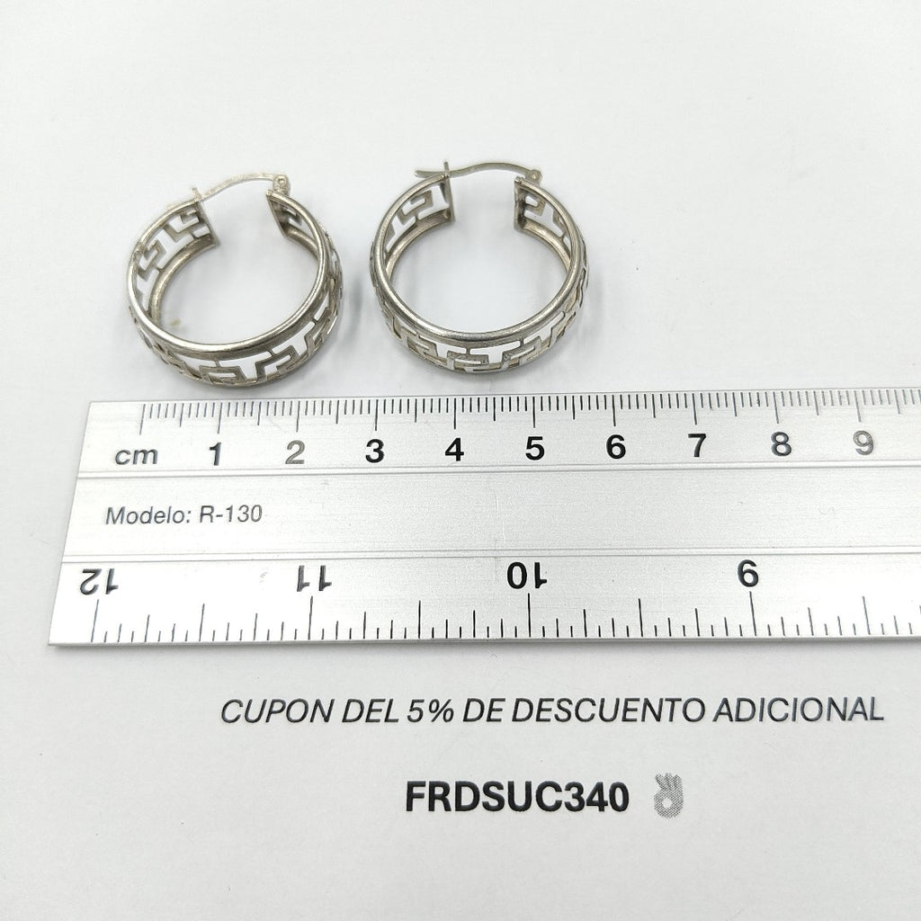 ARRACADAS PAR PLATA 5,60 GRMS (SEMINUEVO)