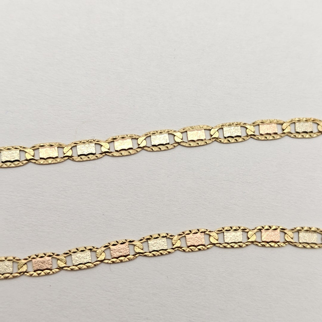 CADENA ORO COMBINADO 14 K 2,70 GRMS (SEMINUEVO)