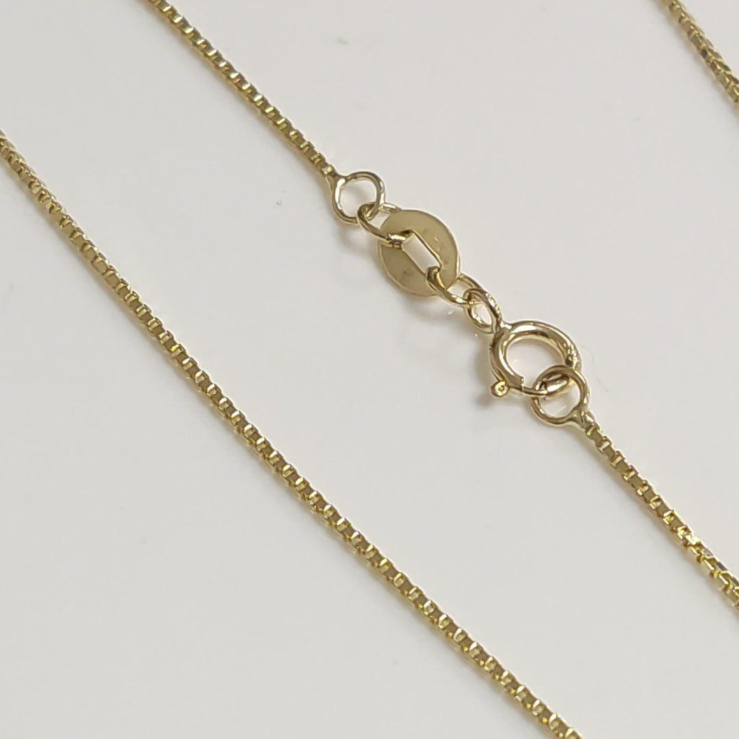 CADENA VENECIANO 14K 60 CM 2.6 GR (NUEVO)
