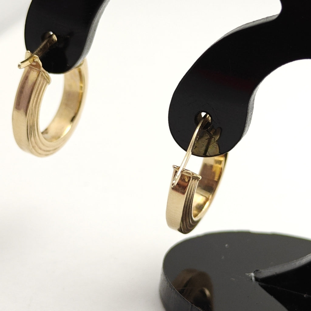 ARRACADAS PAR ORO 14 K 1,30 GRMS (SEMINUEVO)