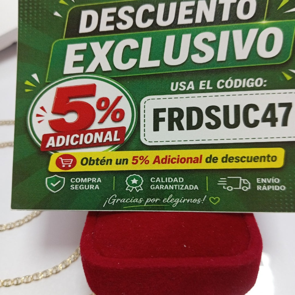 CADENA ORO 14 K 4.7 GRMS (SEMINUEVO)