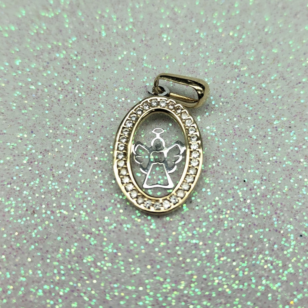 DIJE ORO COMBINADO 14 K 1,20 GRMS (SEMINUEVO)