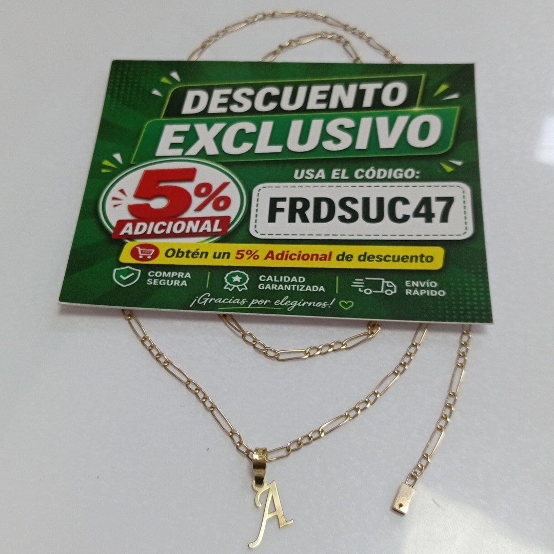 CADENA, DIJE ORO 10 K 3.1 GRMS (SEMINUEVO)