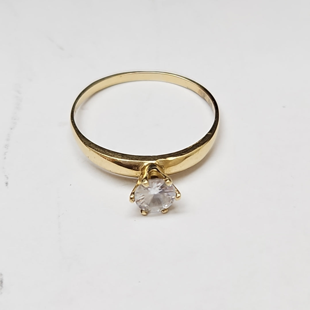 ANILLO ORO 10 K 1,10 GRMS (SEMINUEVO)