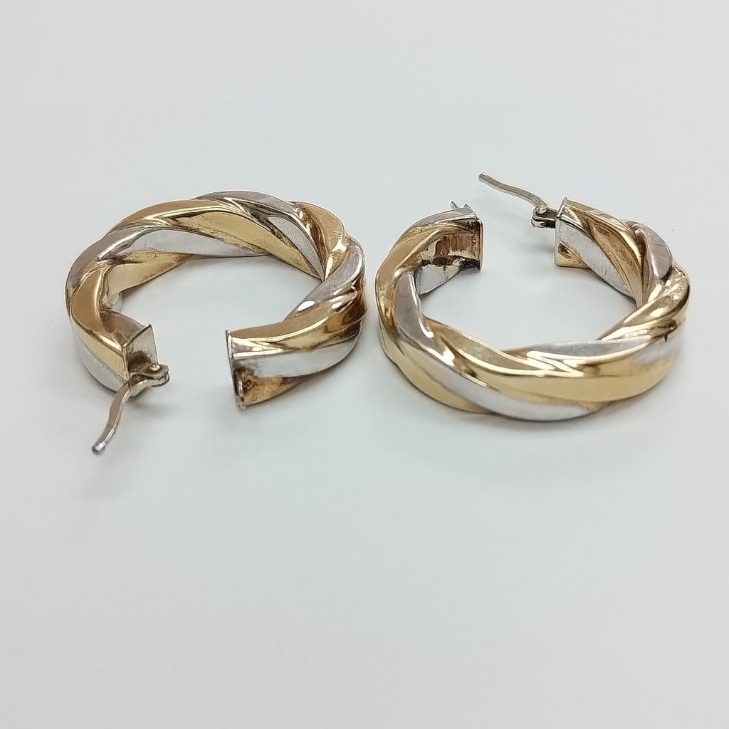 ARRACADAS PAR ORO 14 K 4,50 GRMS (SEMINUEVO)