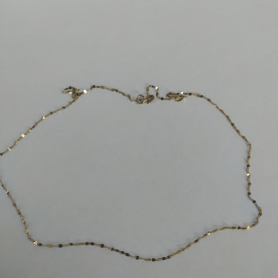CADENA ORO 10 K 0.7 GRMS (SEMINUEVO)