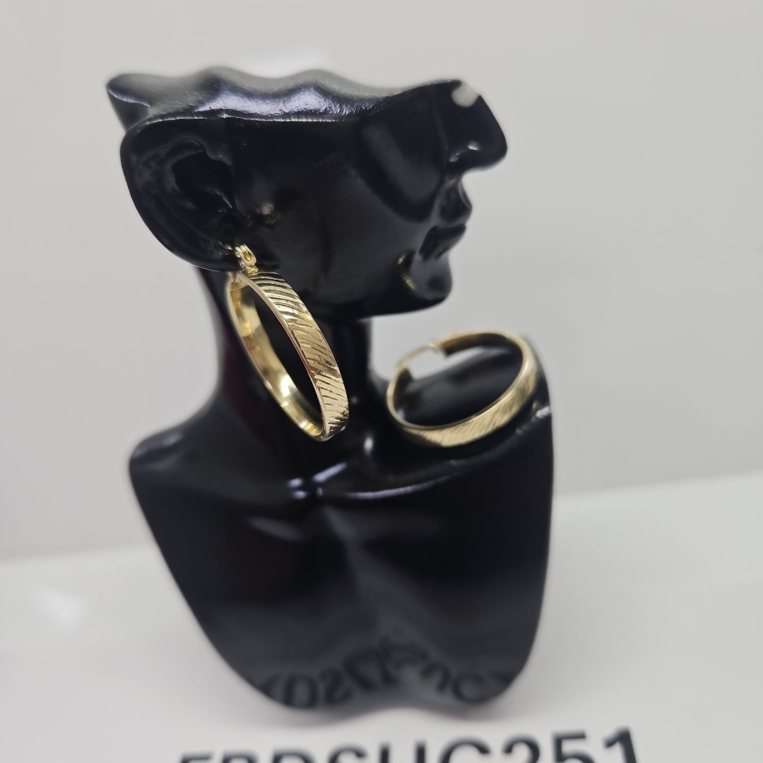 ARETES ARRACADA ASTRIADA 10K 2.3 GR (NUEVO)