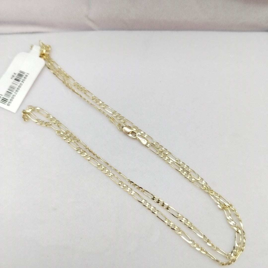 CADENA 3X1 14K 55 CM 4.9 GR (NUEVO)