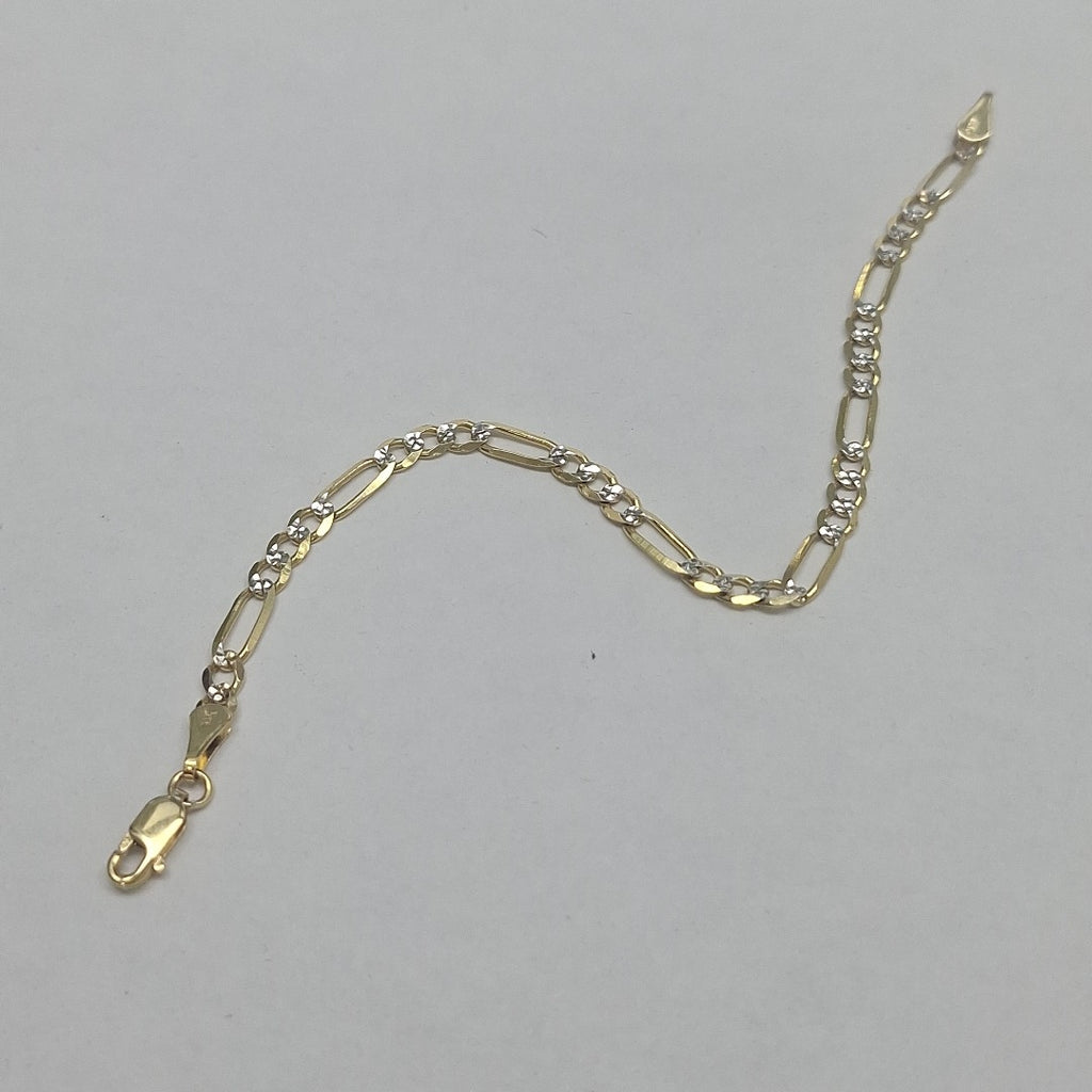 PULSERA 3X1 14K 18 CM 4 GR (NUEVO)