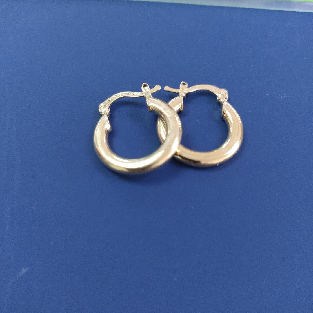 ARETES ARRACADAS 14K 1.5 GR (NUEVO)