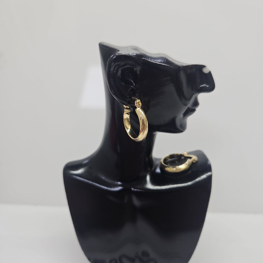 ARETES ARRACADA ASTRIADA 14K 1.6 GR (NUEVO)