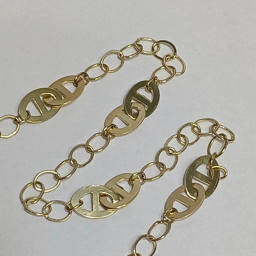 PULSERA ESPECIAL 14K 18 CM 1.5 GR (NUEVO)