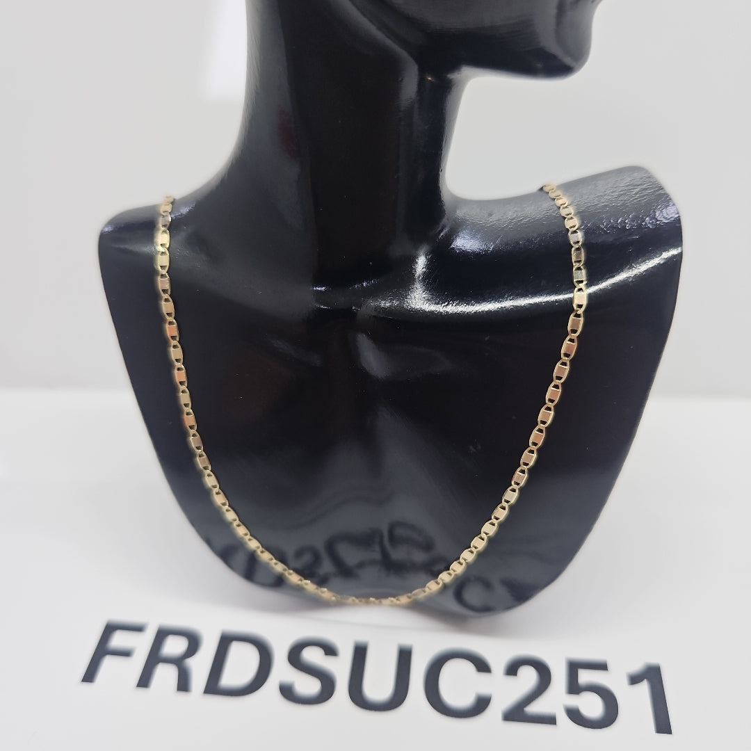 CADENA GUCHI 14K 50 CM 2 GR (NUEVO)