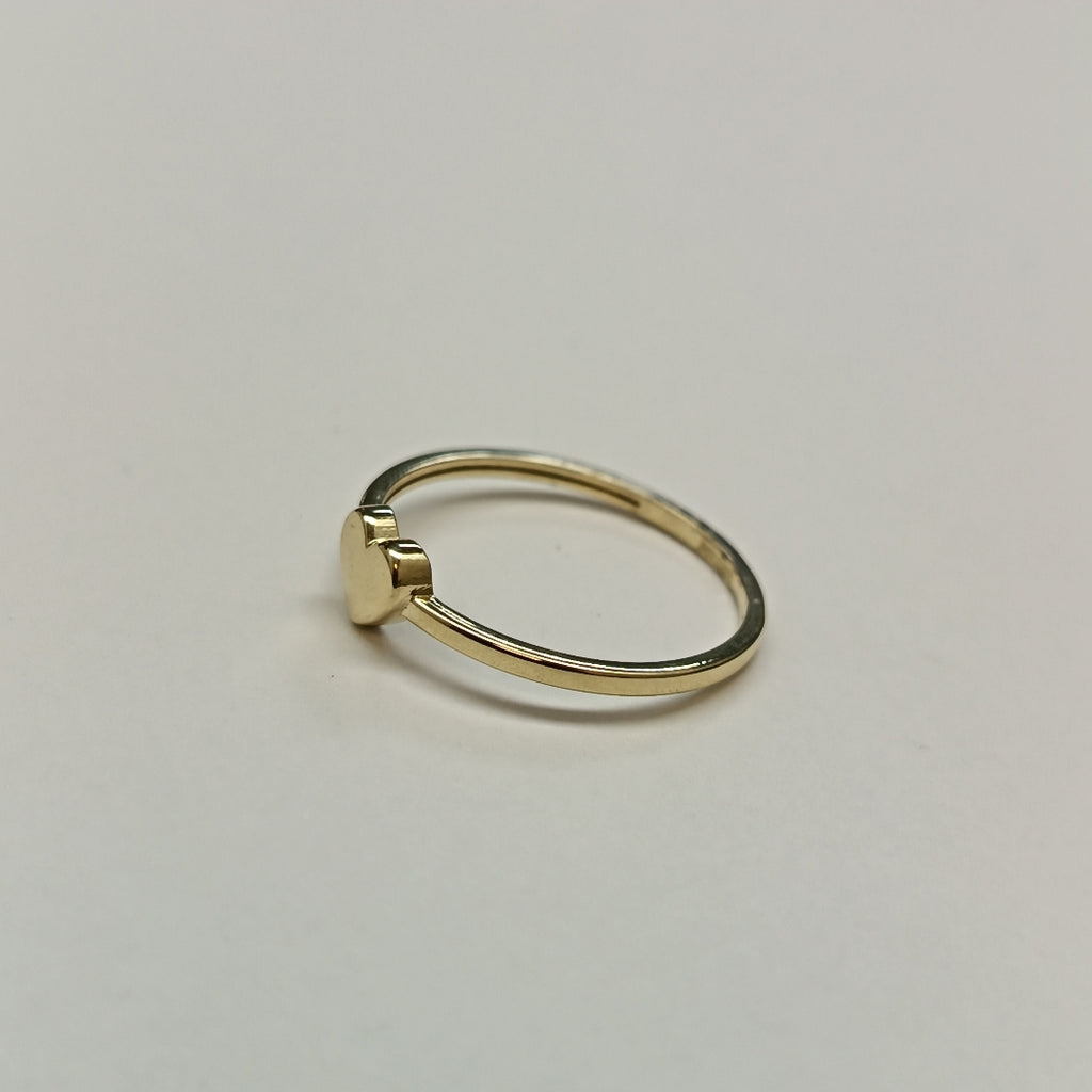 ANILLOS ANILLITO FIG CORAZON 10K TALLA 9 1.1 GR (NUEVO)