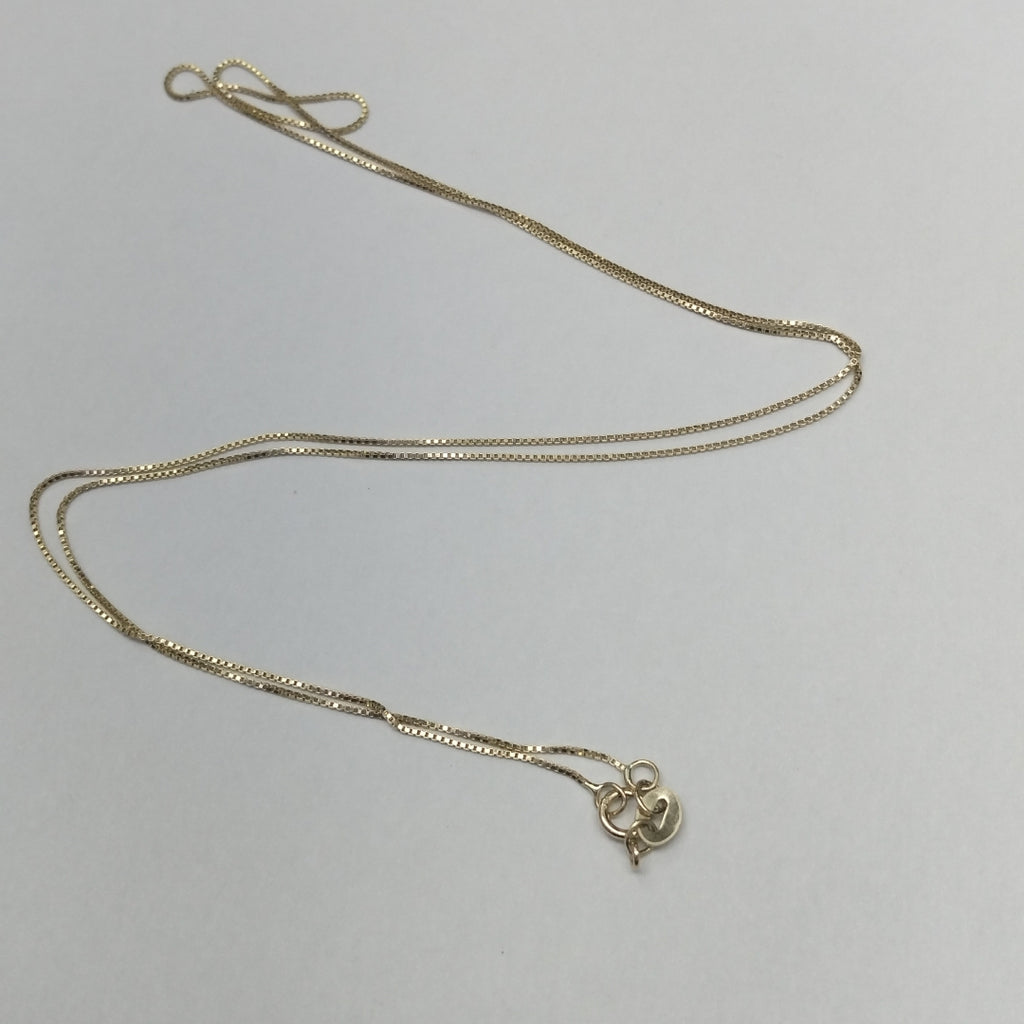 CADENA VENECIANO 14K 55 CM 1.7 GR (NUEVO)