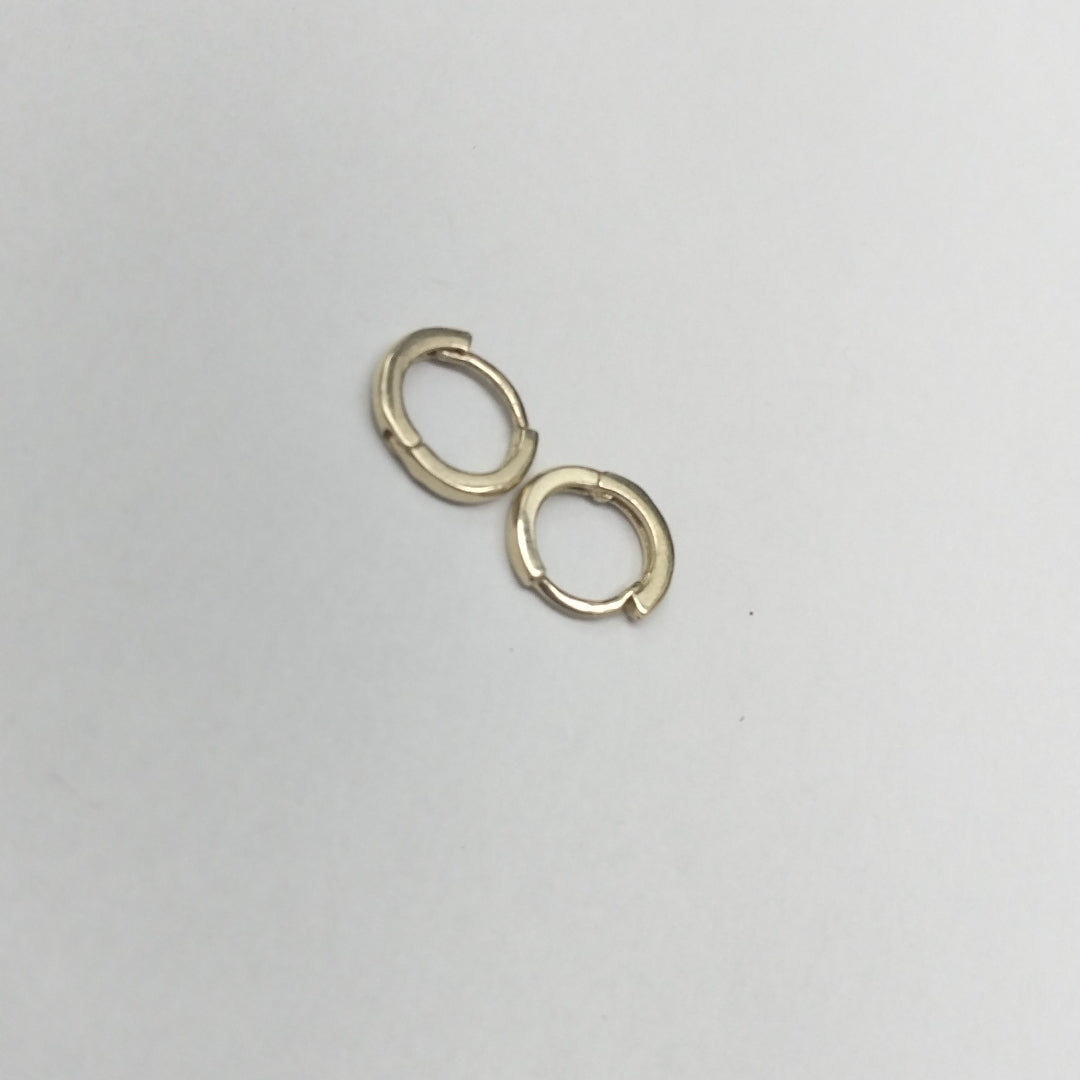 ARETES HUGGIE 14K 1.3 GR (NUEVO)