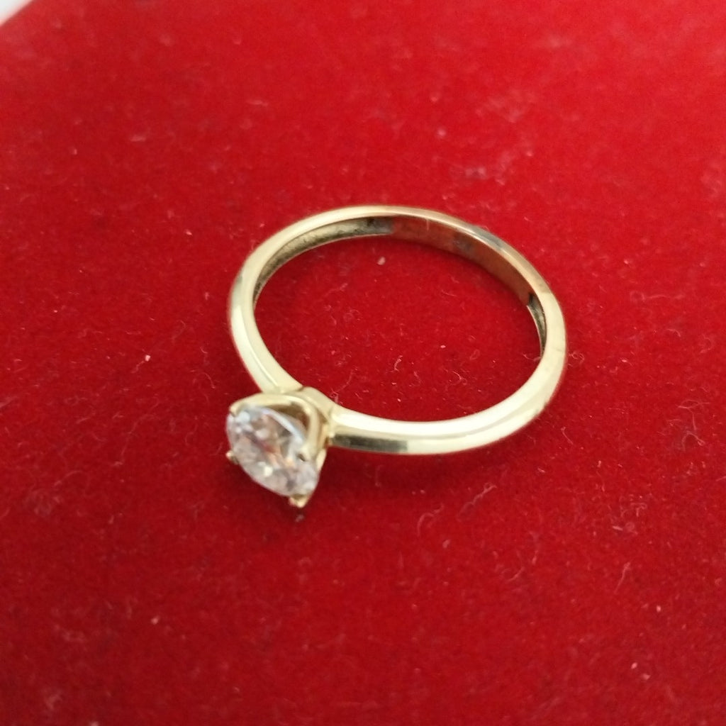SOLITARIO ORO 14 K 1.7 GRMS (SEMINUEVO)