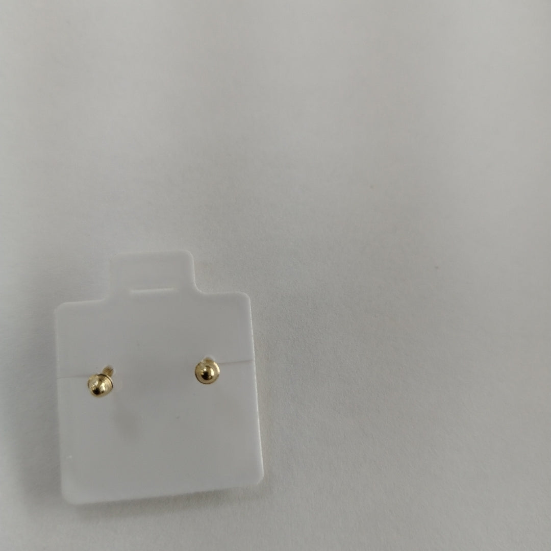 BROQUELES BROQUEL FIG HONGO 14K 0.17 GR (NUEVO)