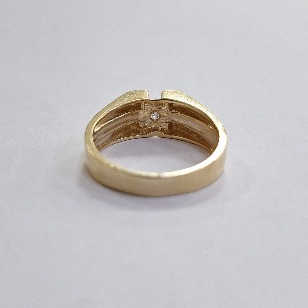 ANILLO ORO,ORO BLANCO 14 K 5,40 GRMS (SEMINUEVO)
